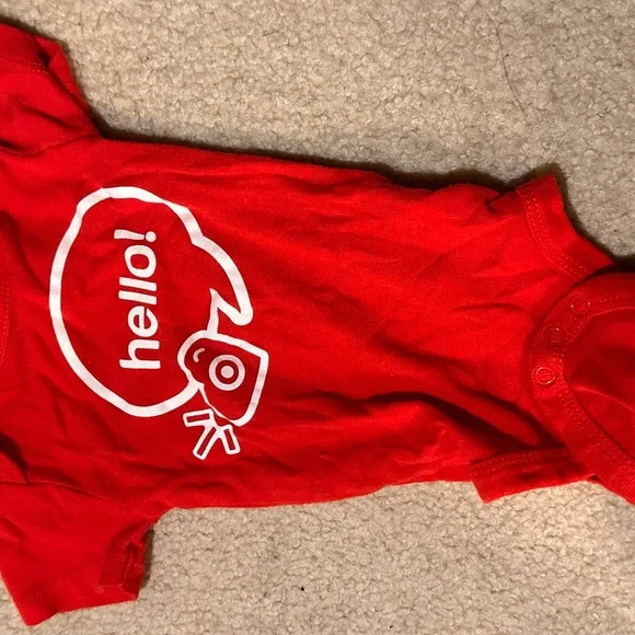 Valentine Baby Clothes Lot 0–3M | Onesies + Red Pants - Picture 3 of 5